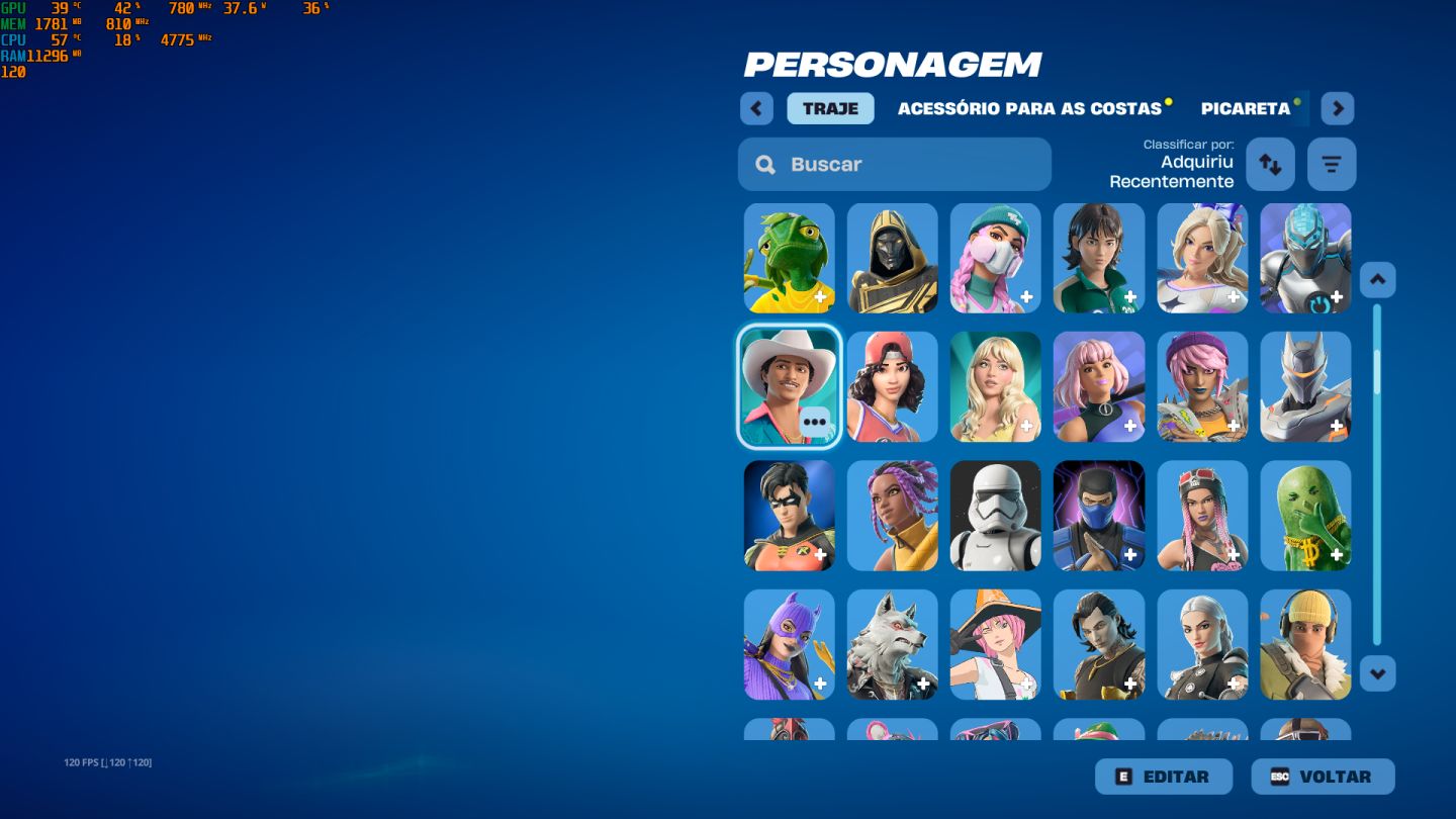 CONTA FORTINITE SKINS LARA CROFT + MACHADO LEVIATAN - salve mundo fundador
