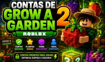 [PROMOÇÃO] - CONTAS GROW A GARDEN 2
