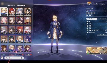 TRIBBIE E1 + SABER(LC) + ARCHER(LC) + PERMANSOR(LC)+SUNDAY+SPARKLE+HYACINE.
