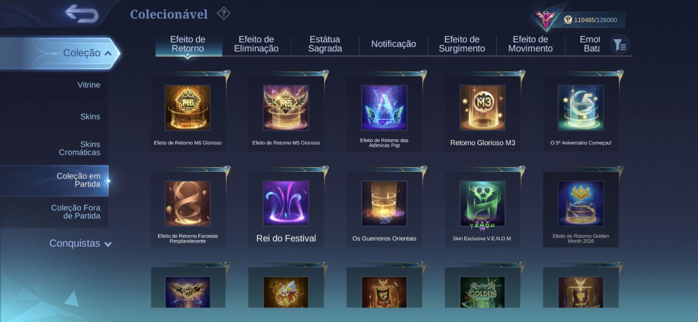 CONTA MOBILE LEGENDS GEMADA