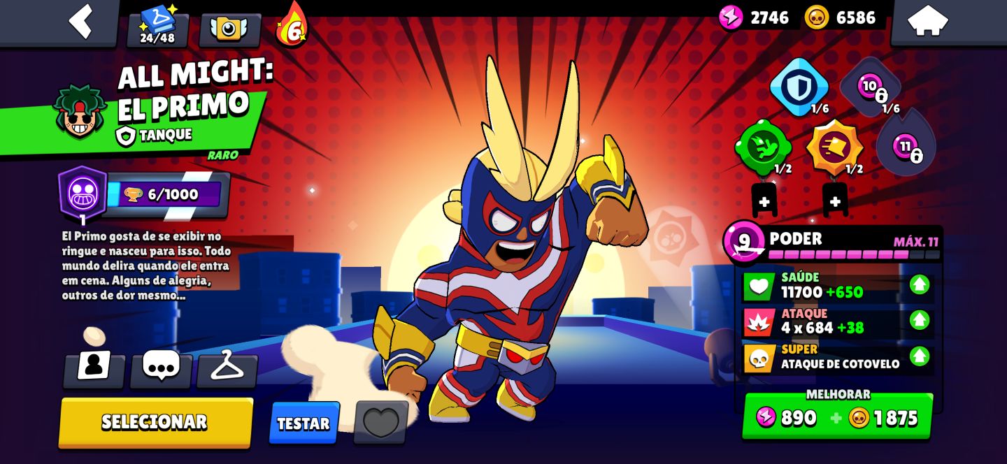 CONTA BRAWL STARS GEMADA!!