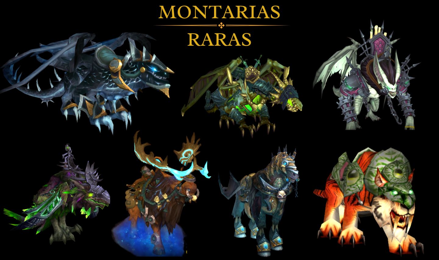Conta WoW antiga com itens raros colecionáveis!