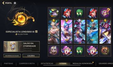 Conta do Wild Rift + Valorant. Com + de 340 skins.