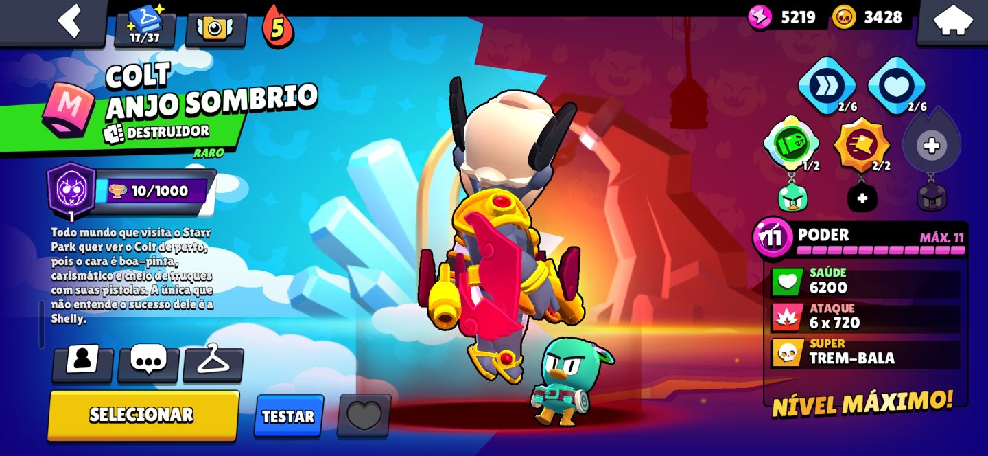 CONTA BRAWL STARS COMPLETA | MUITOS BRAWLERS + SKINS | CONTA TOP