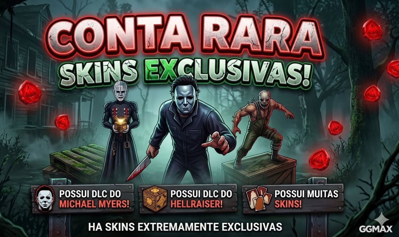 Conta dead by daylight 2021 rara
