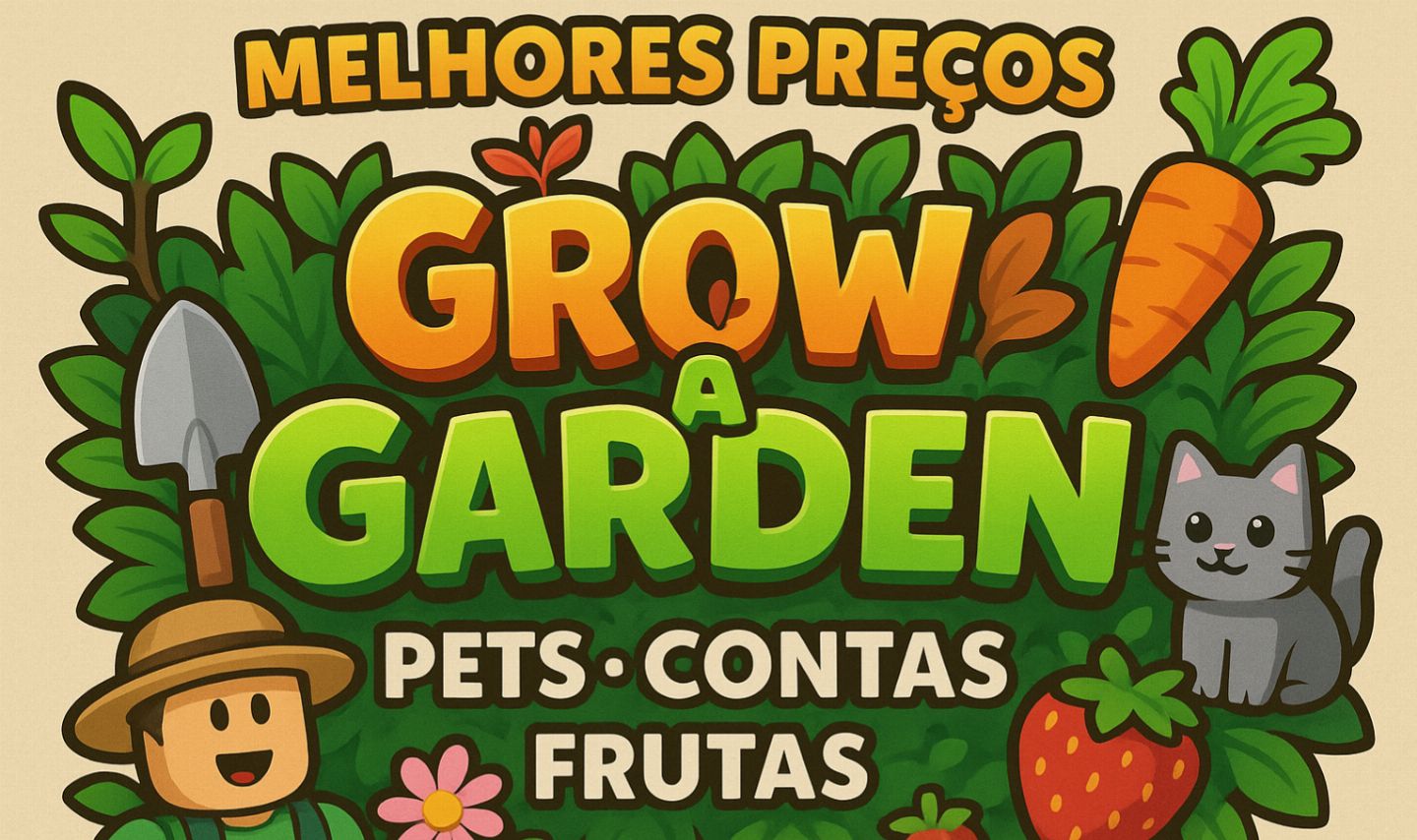 MELHOR PREÇO (NOVOS PETS) Grow A Garden /CRESÇA UM JARDIM - CASH/PETS/SHARDS