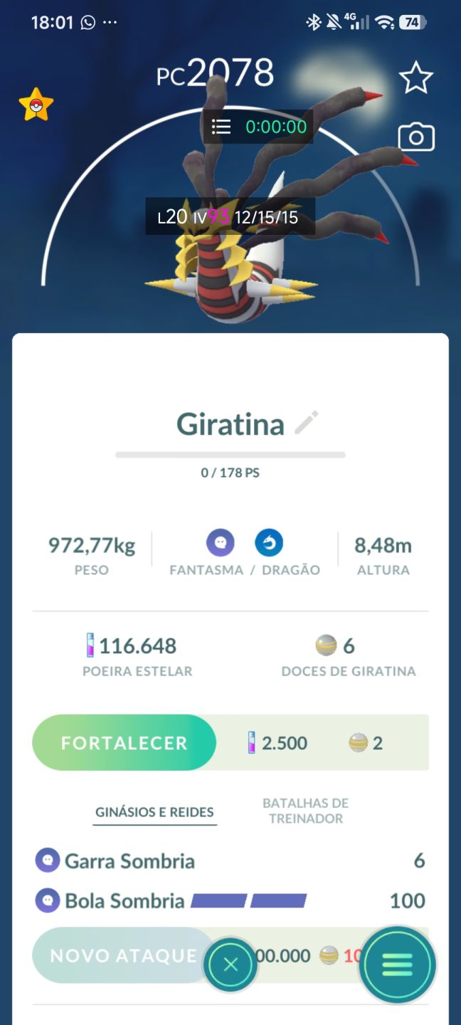 Conta Pokémon Go Com Lendários [Muito Barata]