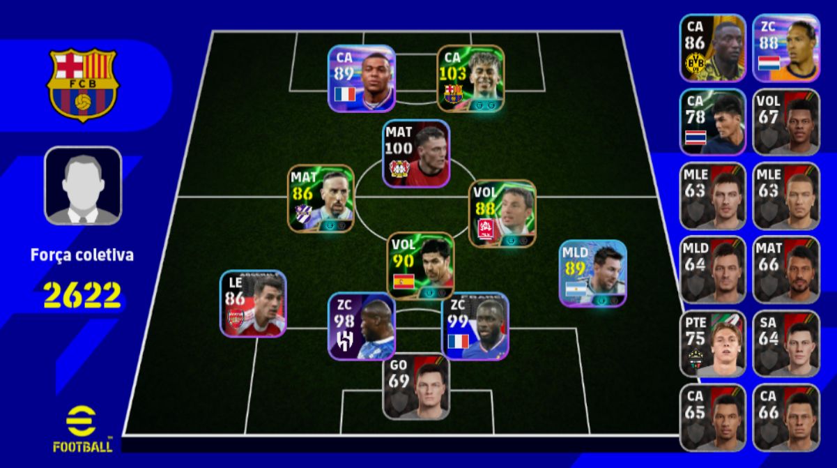 Contas Efootball Iniciais com Épicos/big Times Garantidos! Vol. 05