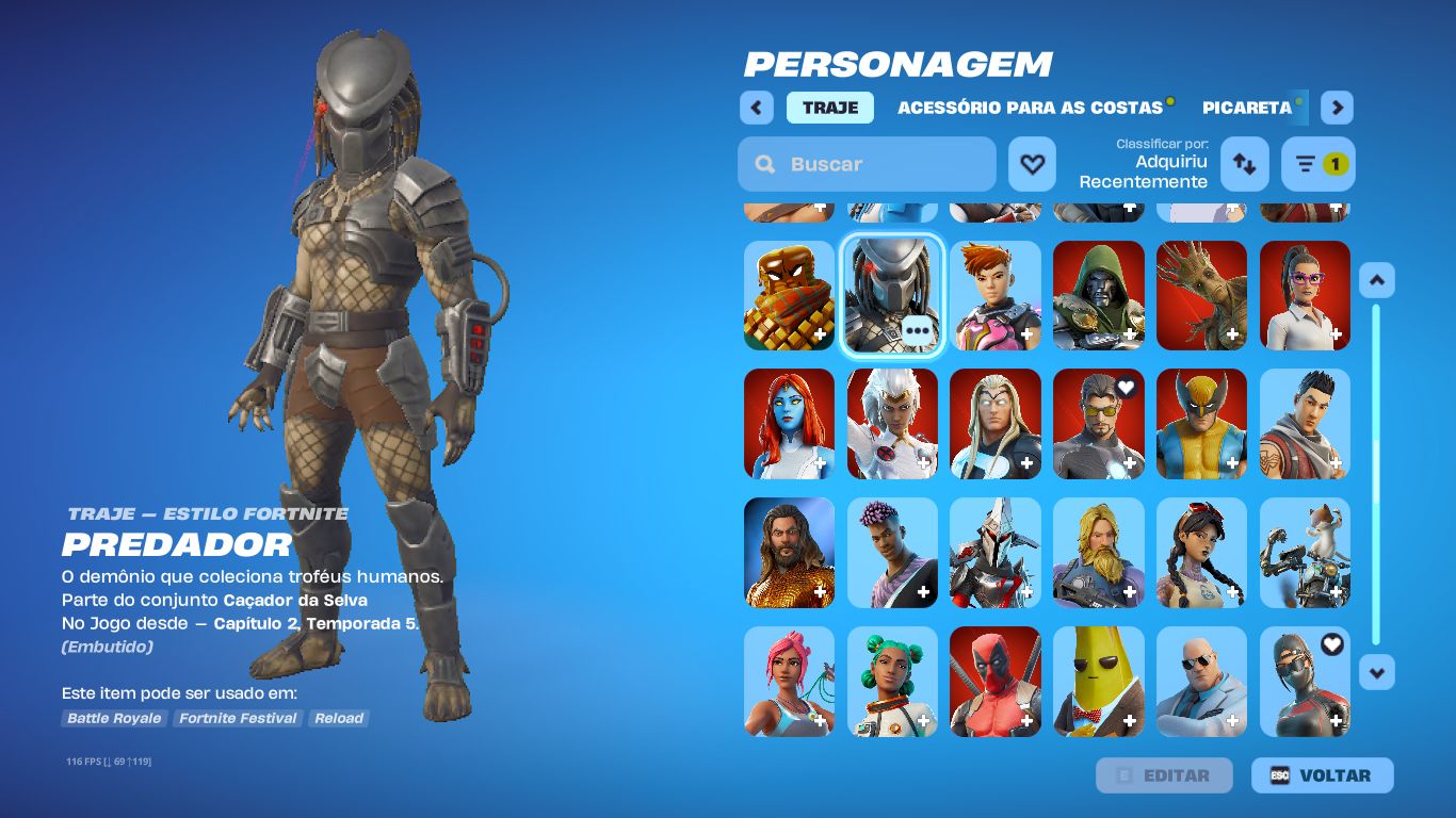 CONTA FORTNITE RARA | Skins Antigas + Passes Antigos + Salve o Mundo ! Full Aces