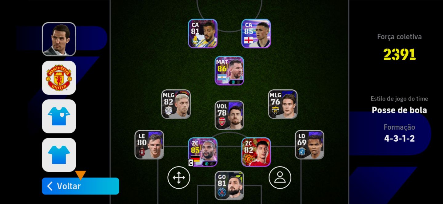 Contas iniciante com cr7 showtime, Kaká, Van dijk