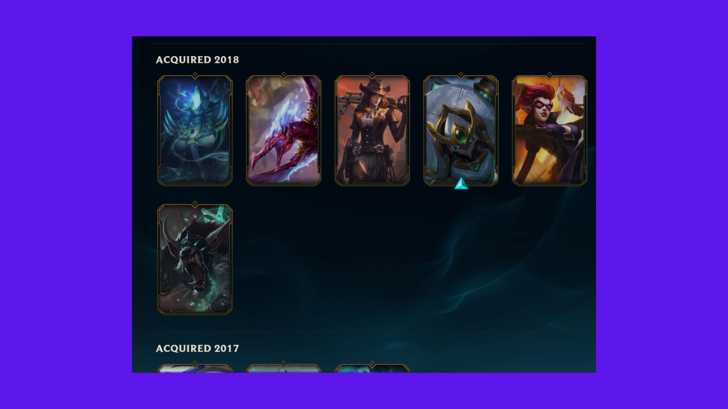CONTA 2012 100% SEGURA UNICO DONO 72 SKINS 67% MMR