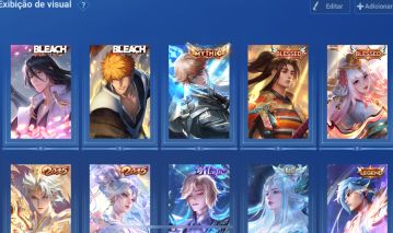 Conta Honor of Kings Nobreza 7, 230 skins, Full Personagem