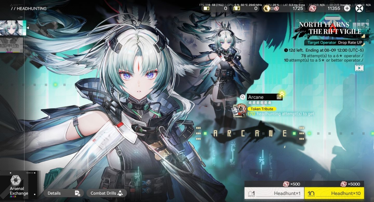 Conta Arknights Endfield Premium