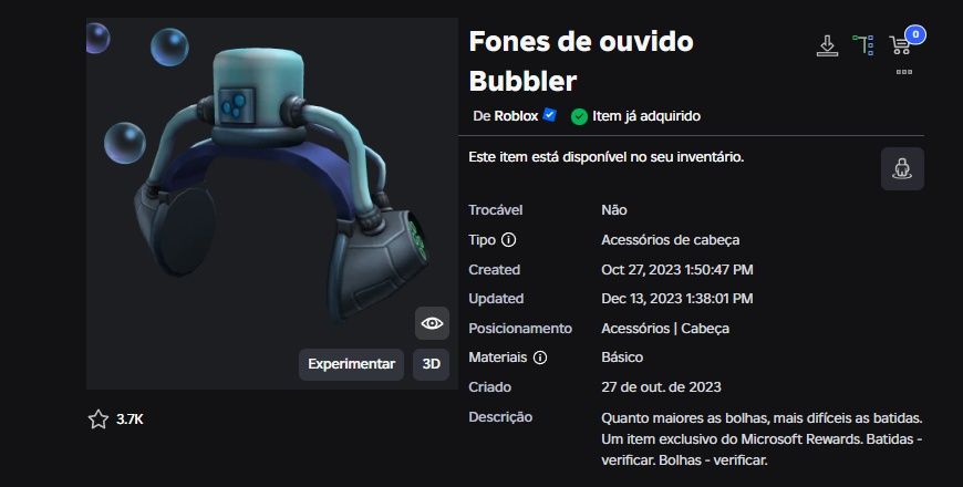 Conta Roblox com toy code raro ++