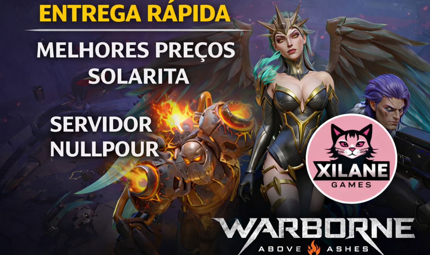Warborne Above Ashes - COBRIMOS A TAXA - SOLARITA QUALQUER SERVIDOR