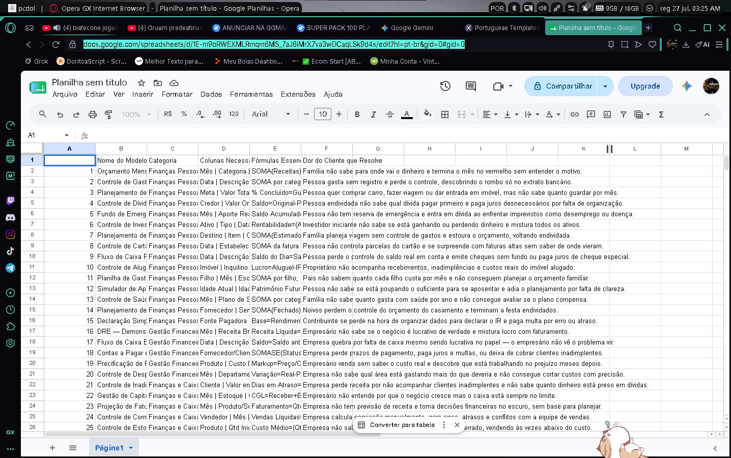 SUPER PACK 100 PLANILHAS EXCEL PRONTAS FINANÇAS, VENDAS, ESTOQUE E RH