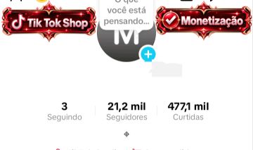CONTAS TIK TOK SHOP + MONETIZADAS + LIVES PROMOÇÃO IMPERDÍVEL