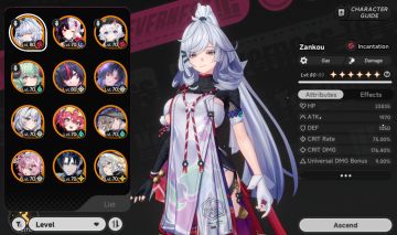 NTE TODOS PERSONAGENS LIMITADO E TODOS ARC LIMITADO LIBERADO + SKIN HOTORI