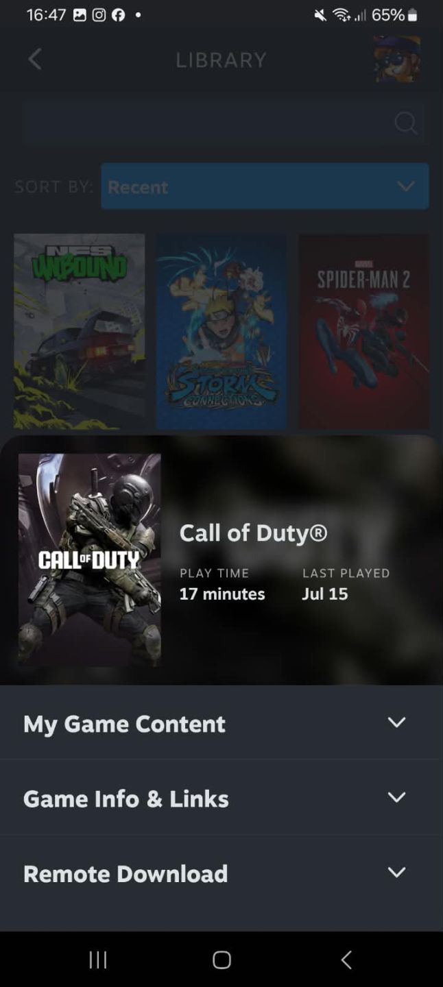 CONTA STEAM | SPIDER-MAN 2 + FC 26 + NFS UNBOUND + NARUTO + SKINS