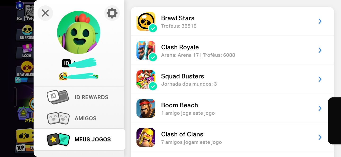 Conta Brawl Stars/Clash Royale Full Acesso [ ENTREGA AUTOMÁTICA ]