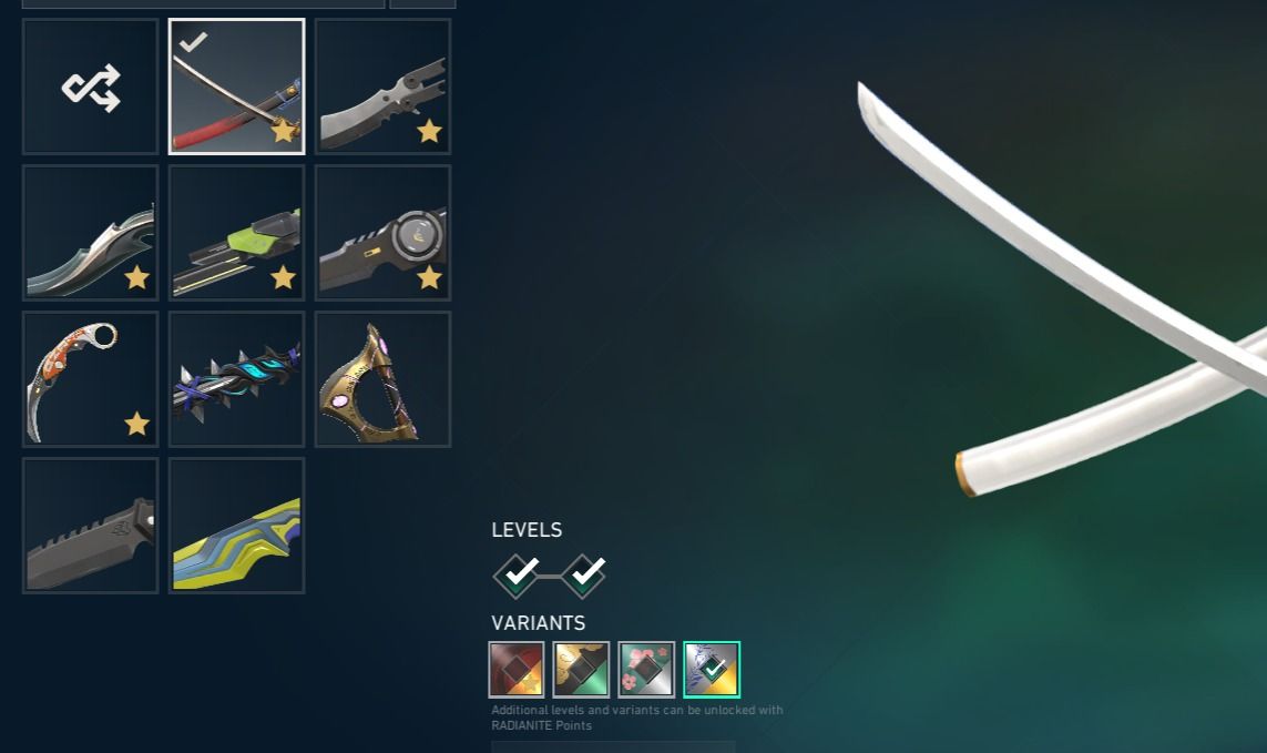 Conta de valorant cheia de skins