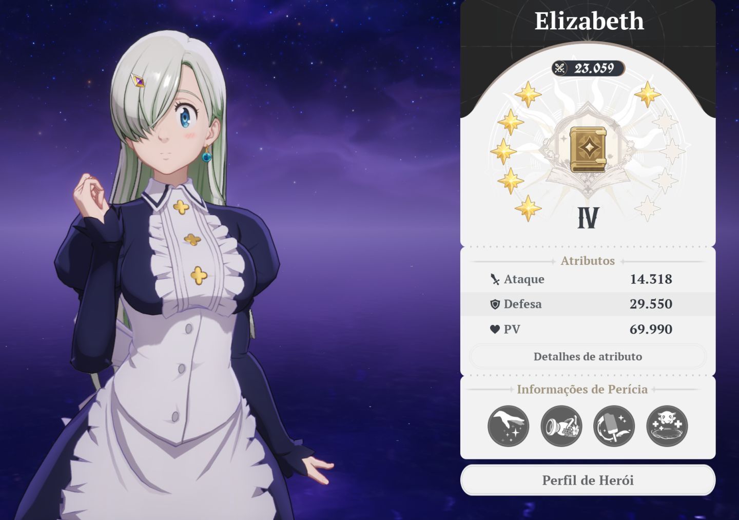 CONTA NANATSU ORIGIN: MERLIN P7+ELIZABETH P6+ KHALA P6....