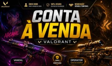 Conta Valorant Vandal Arcane Edição Limitada + Operator Saqueadora