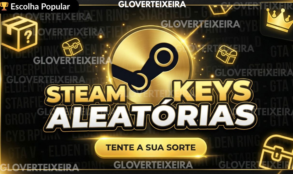 Steam Keys Premium Aleatórias | Steam Key Jogos