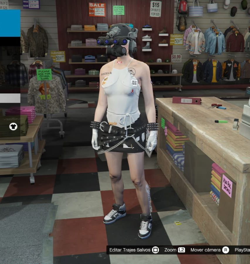 Lvl:129, 52m incluso, todas propriedades adquiridas 10 traje mod, 10 carros mod