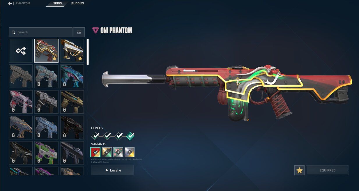 Conta de Valorant com skins raras
