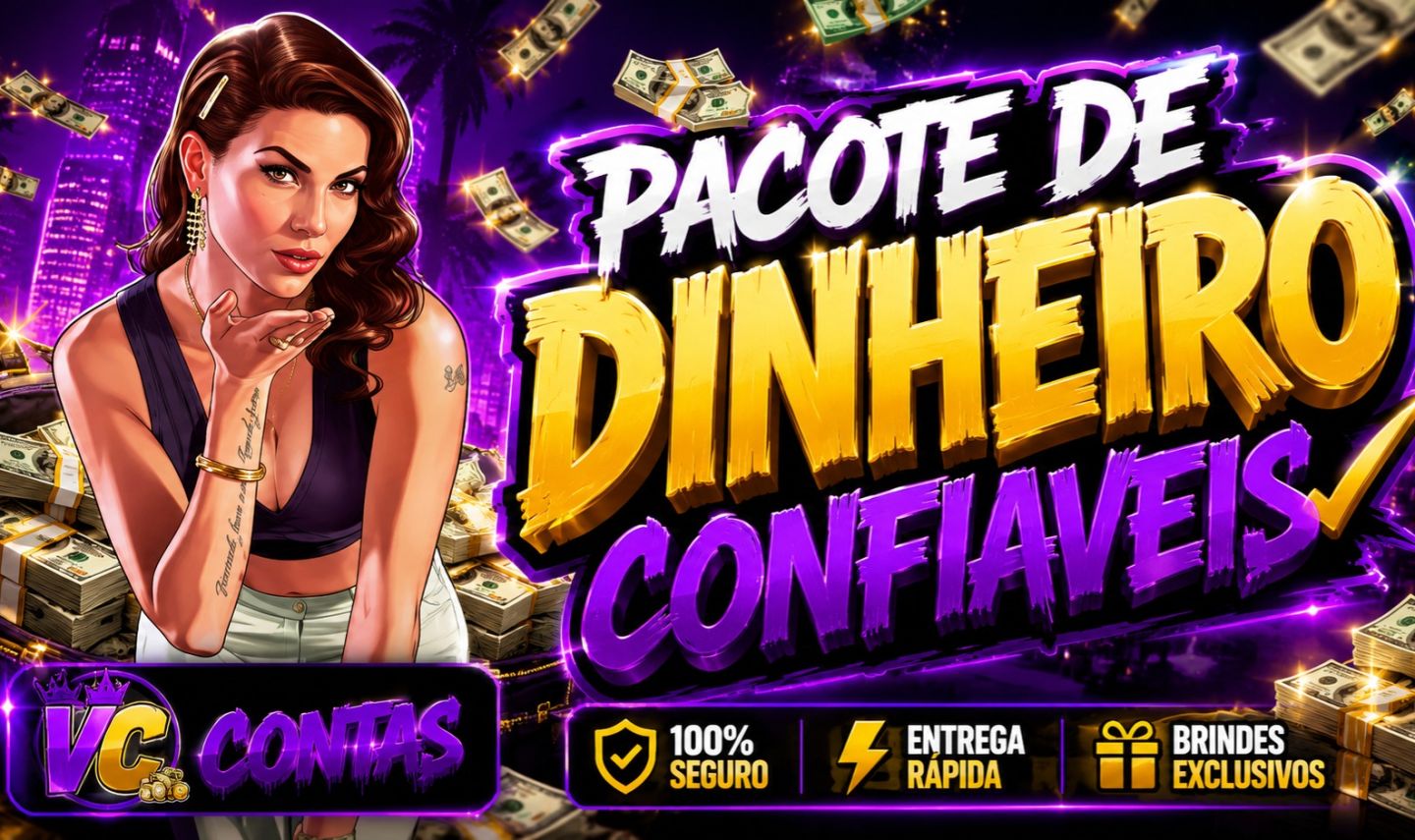 [Up de contas] Pacotes de Dinheiro Gta Online | + Brindes