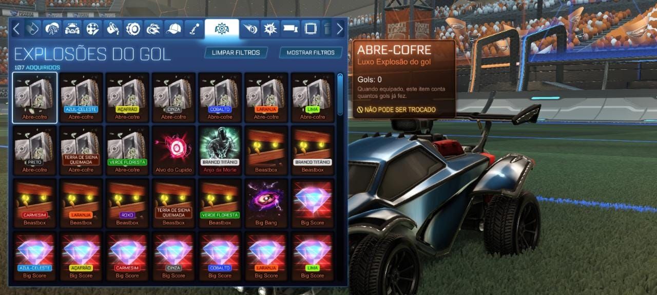 CONTA ROCKET LEAGUE - TAGS GC | NÍVEL 1415 | WINRATE 70.5%
