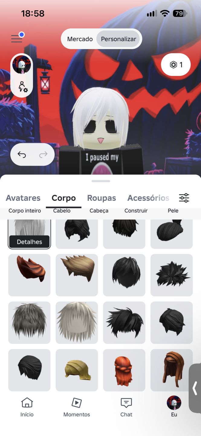 Conta de Roblox Skins e upada em jogos