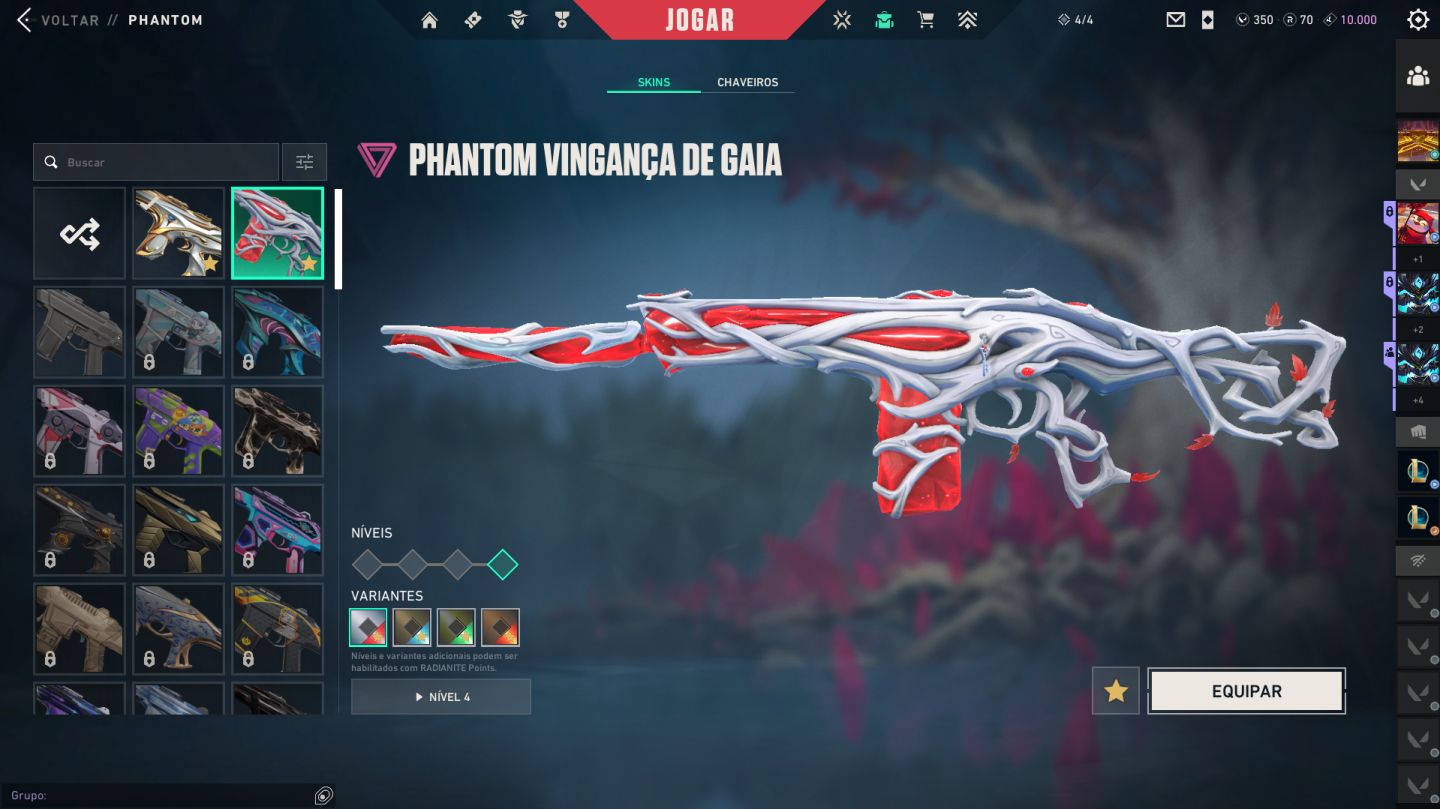 CONTA VALORANT VANDAL CHAMPS 25 - 910+ GASTO! -8 SKINS PREMIUM - 2 SKIN DE FACA