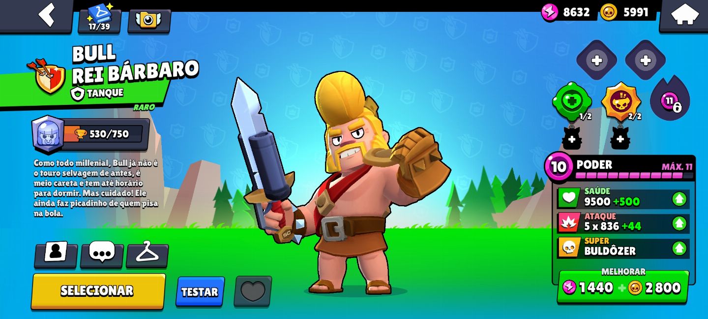 Conta de brawl com 7 passe 2020 45k