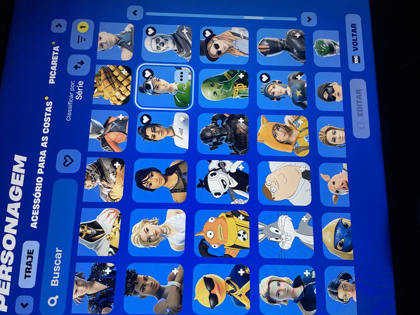 Conta de Fortnite com mais de 300 Skins!