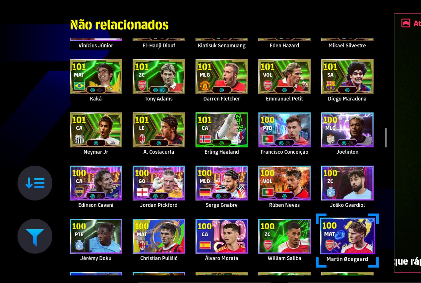 CONTA STEAM eFootball | Buffon 108, Adriano 107, Messi 109, Hazard 109 | Força