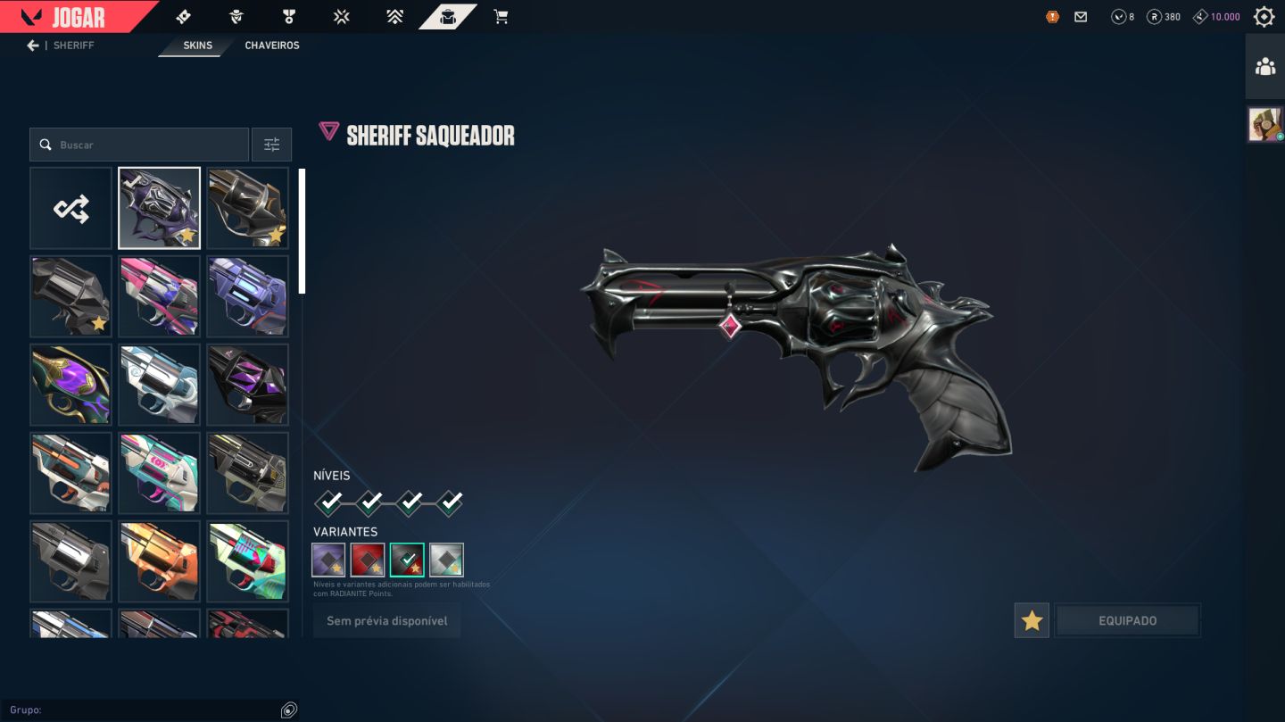 CONTA DE VALORANT 6x IMORTAL, SEGURA E COM MUITA SKIN!