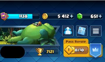 CONTA DE CLASH ROYALE COM 2 PASSES, 1 HERÓI, E EMOTES EXCLUSIVOS!