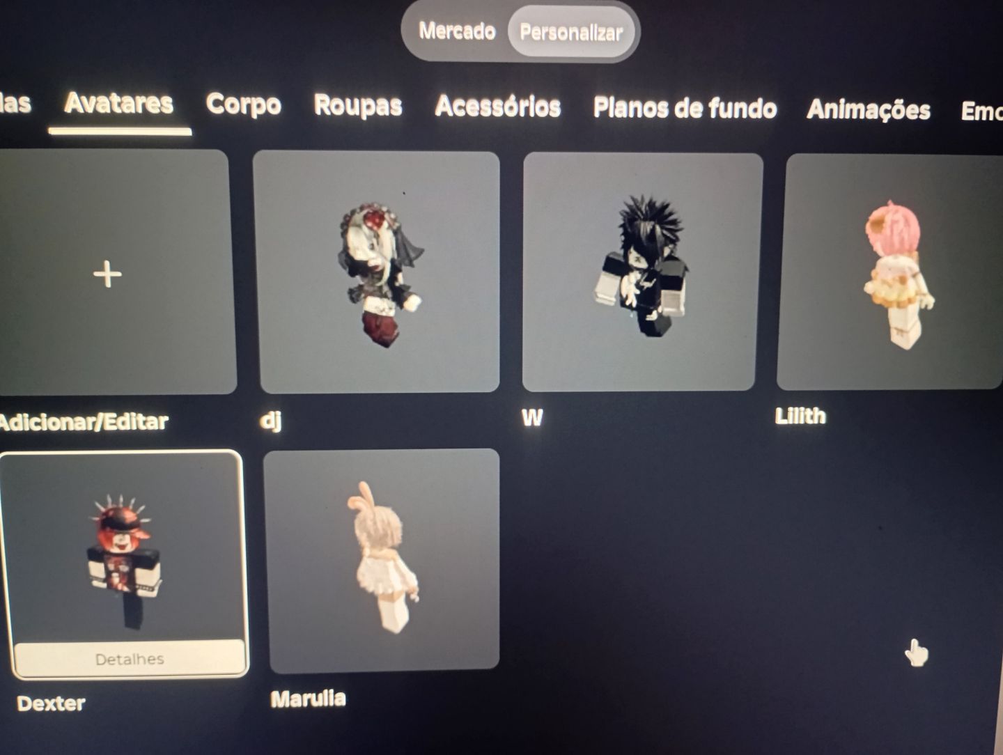 Conta Roblox