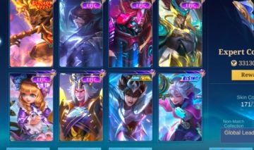 Conta mobile legends 171 skins