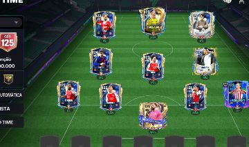 CONTA COMPETITIVA FC MOBILE GER 125 | FULL TREINO 30 | VALUE 81B+