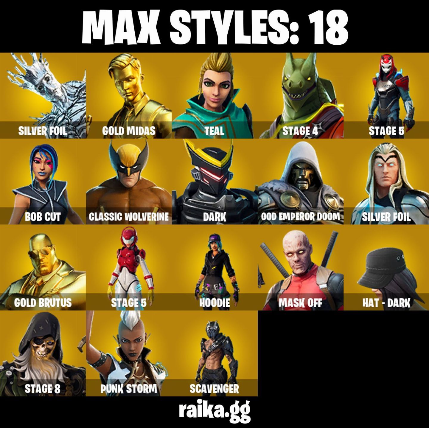 CONTA FORTNITE COM 41+ SKINS GOLD MIDAS/BRUTUS GOLD/MASK OFF/OFF/AURA/HOODIE