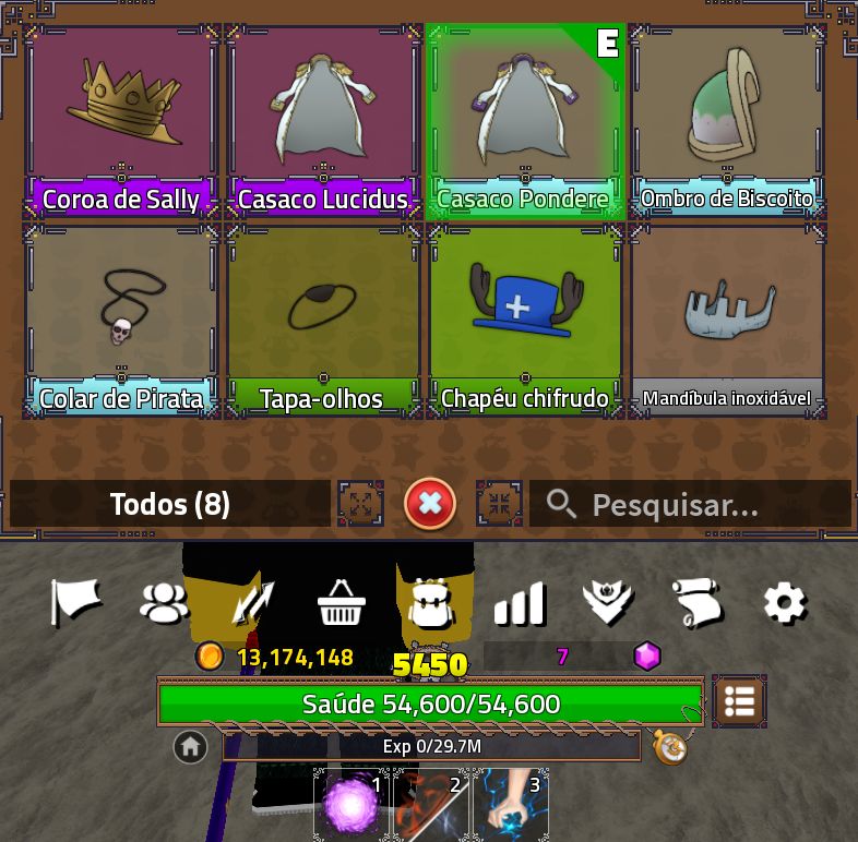 CONTA KING LEGACY | LEVEL MÁXIMO