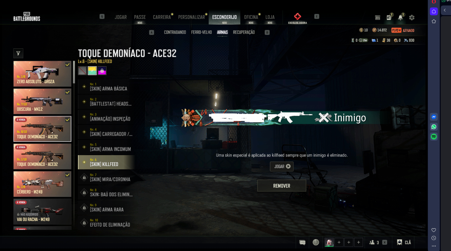 CONTA PUBG [PC] COM 6 PROGRESSIVAS E PORSCHE, DIVERSOS ITENS PARA CRIAR