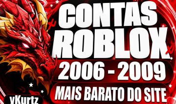 [BRINDES] CONTAS ANTIGAS ROBLOX 2006-2026 + OFFSALES E LIMITEDS [ENTREGA RAPIDA]