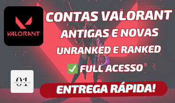 CONTAS VALORANT ANTIGAS E NOVAS | UNRANKED E RANKED | FULL ACESSO
