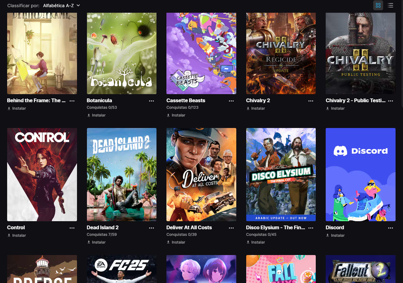 Conta de Fortnite + EPIC GAMES COM JOGOS(,Rocket league,FIFA 25 25)