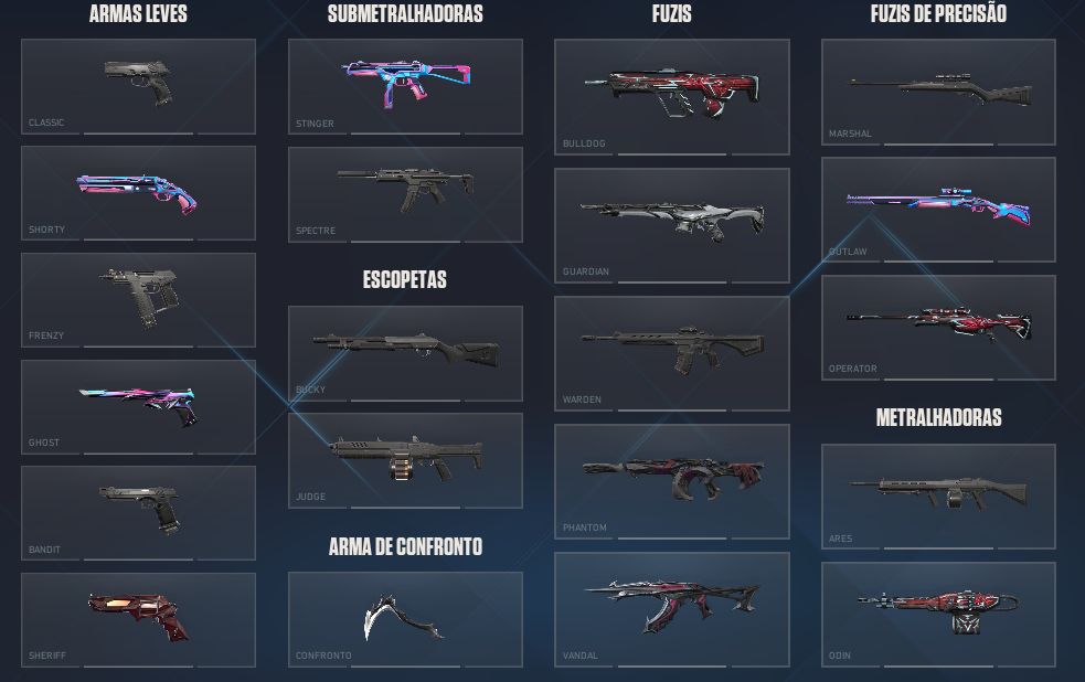 Conta Valorant Diamante 1 + skins boas