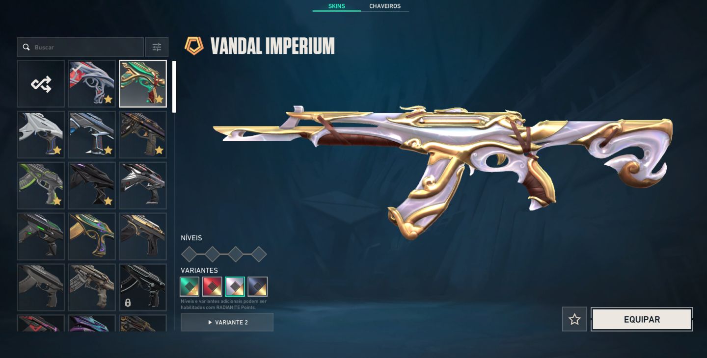 Conta de Valorant Completa, Com Muitas Skins e Chaveiro De Imortal!!!